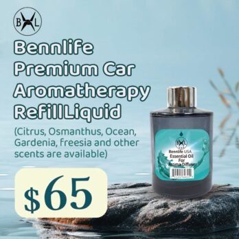 Bennlife USA Premium Car Aromatherapy Refill Liquid